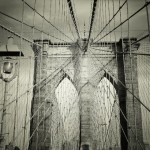 The Brooklyn Bridge's Arch and Cables Small