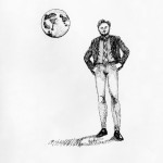 man and moon